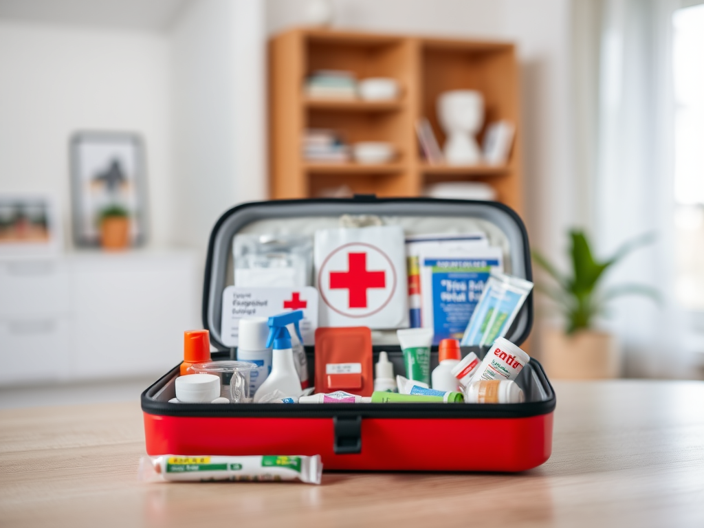 Botiquín básico de primeros auxilios en casa